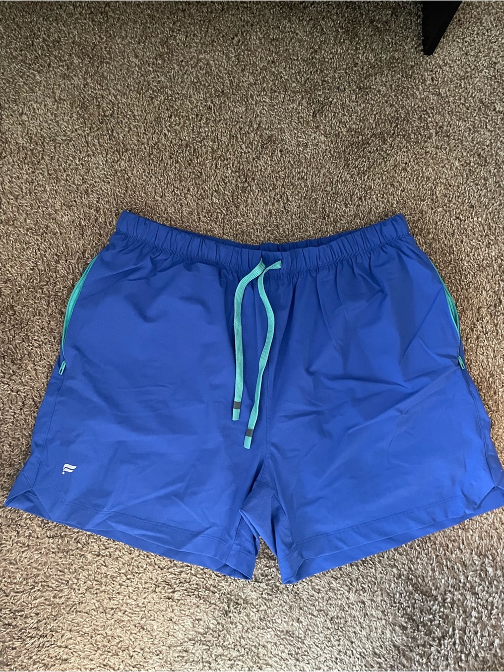 Fabletics Men's Blue 5inch Inseam Shorts